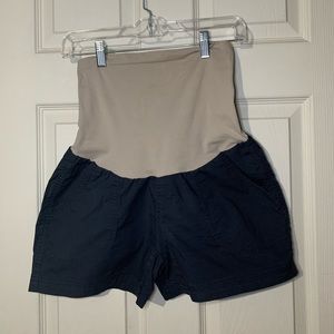 Motherhood Maternity Dark Gray Shorts
